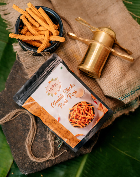 Disang Peri Peri Chakli – Spicy Fusion Snack
