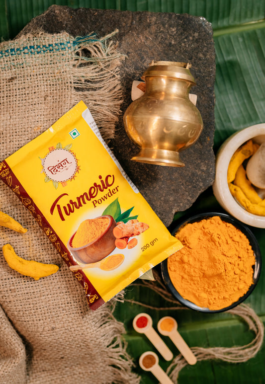 Disang Pure Haldi Powder – 400g | Natural, Unpolished Turmeric (₹200)