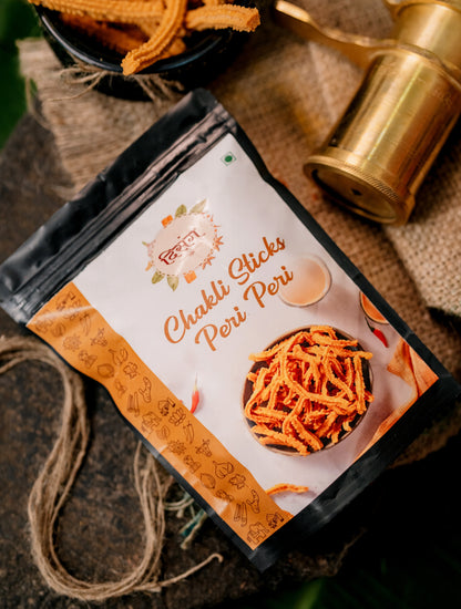 Disang Peri Peri Chakli – Spicy Fusion Snack