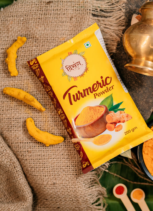 Disang Pure Haldi Powder – 400g | Natural, Unpolished Turmeric (₹200)