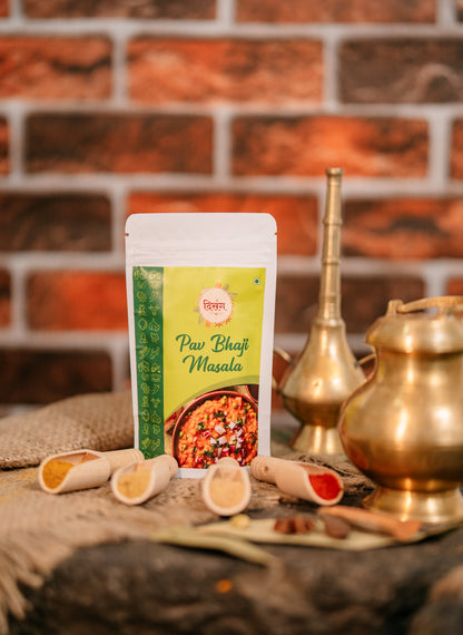 Disang Essentials: Street Food Spice Combo – Pav Bhaji, Chaat & Red Chilli (50g x 3)